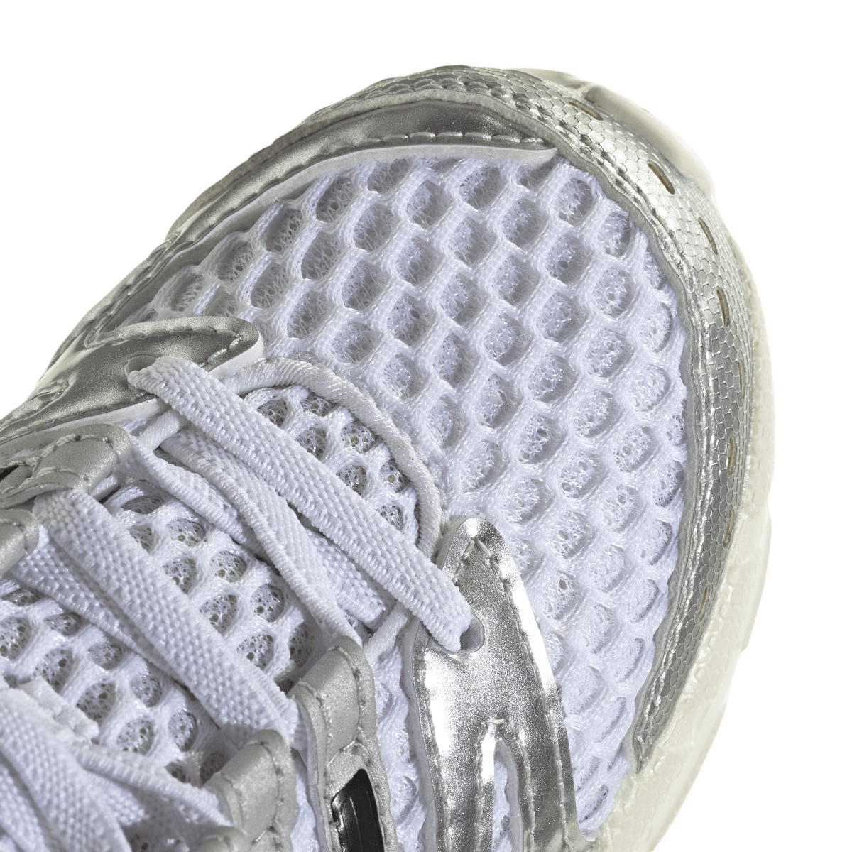 Adidas Adistar Control 5 Elastic Lace White Silver Metallic Grey (PS)