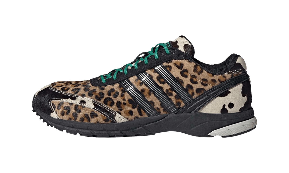 Adidas Adizero Adios OG Black Green Leopard