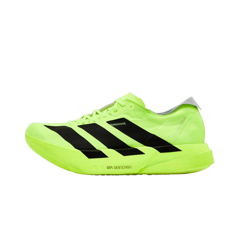 Adidas Adizero Adios Pro 4 Lucid Lemon Black, Lucid Lemon/Core Black/Halo Silver (JR6364)