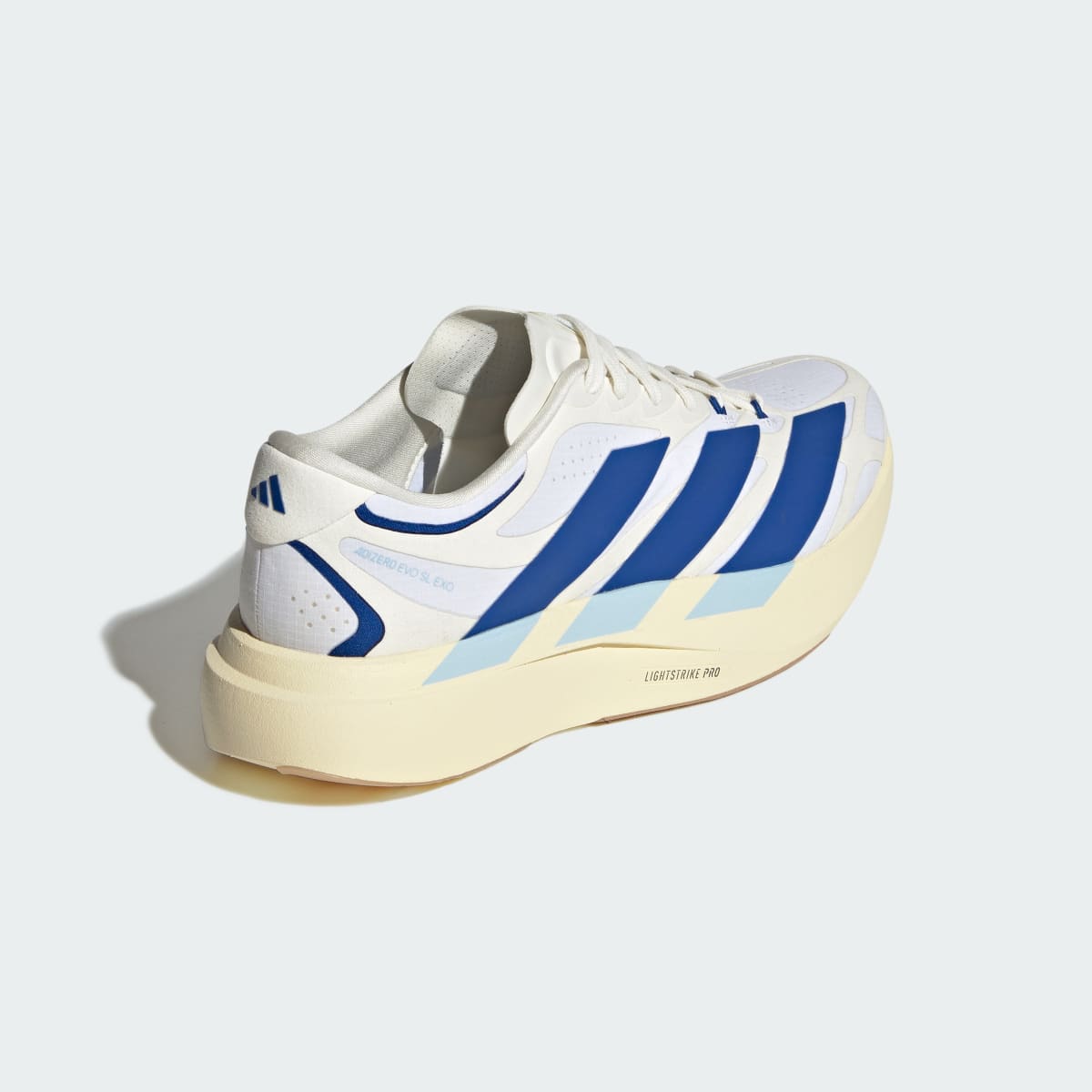 Adidas Adizero Evo SL EXO Suede White Royal Clear Sky