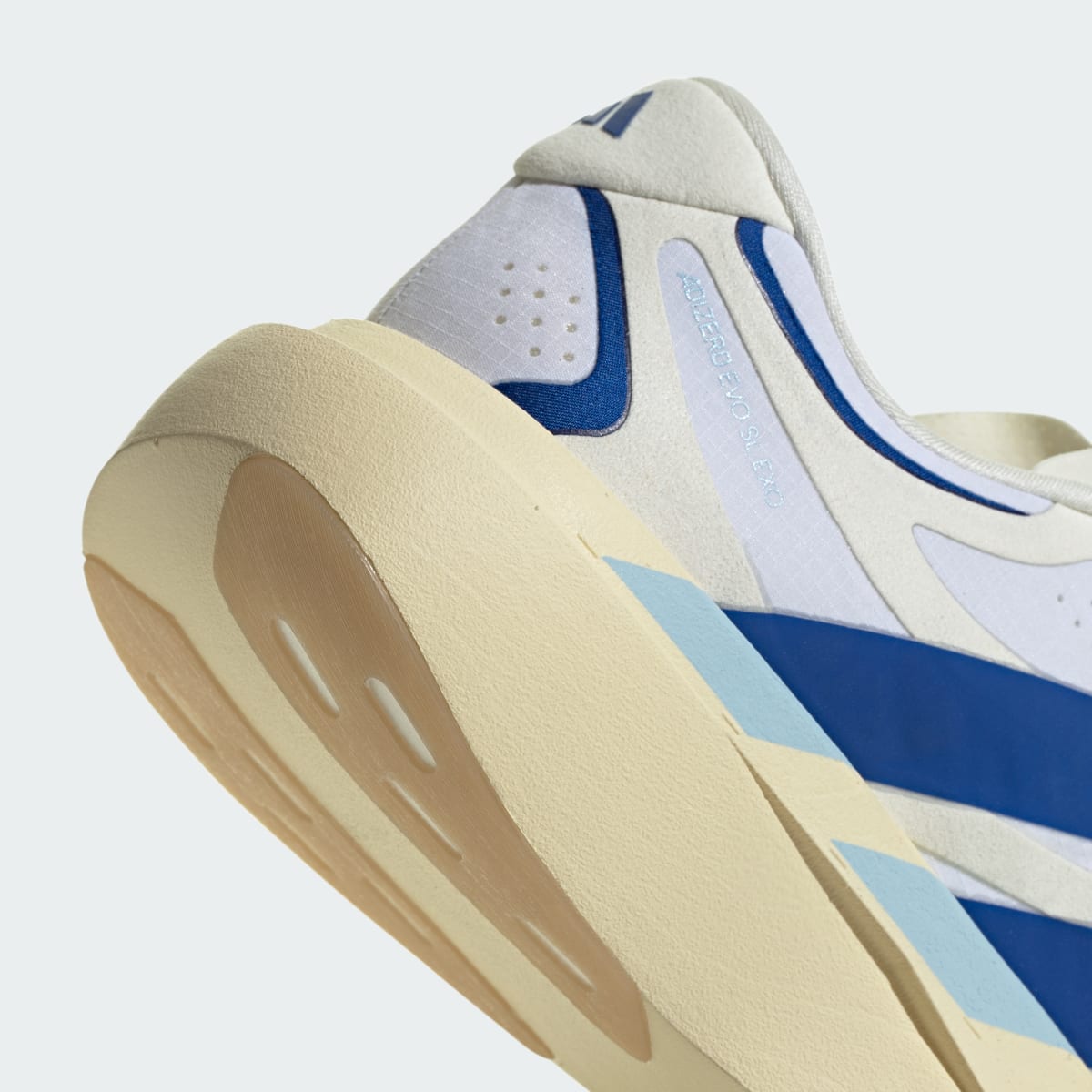 Adidas Adizero Evo SL EXO Suede White Royal Clear Sky