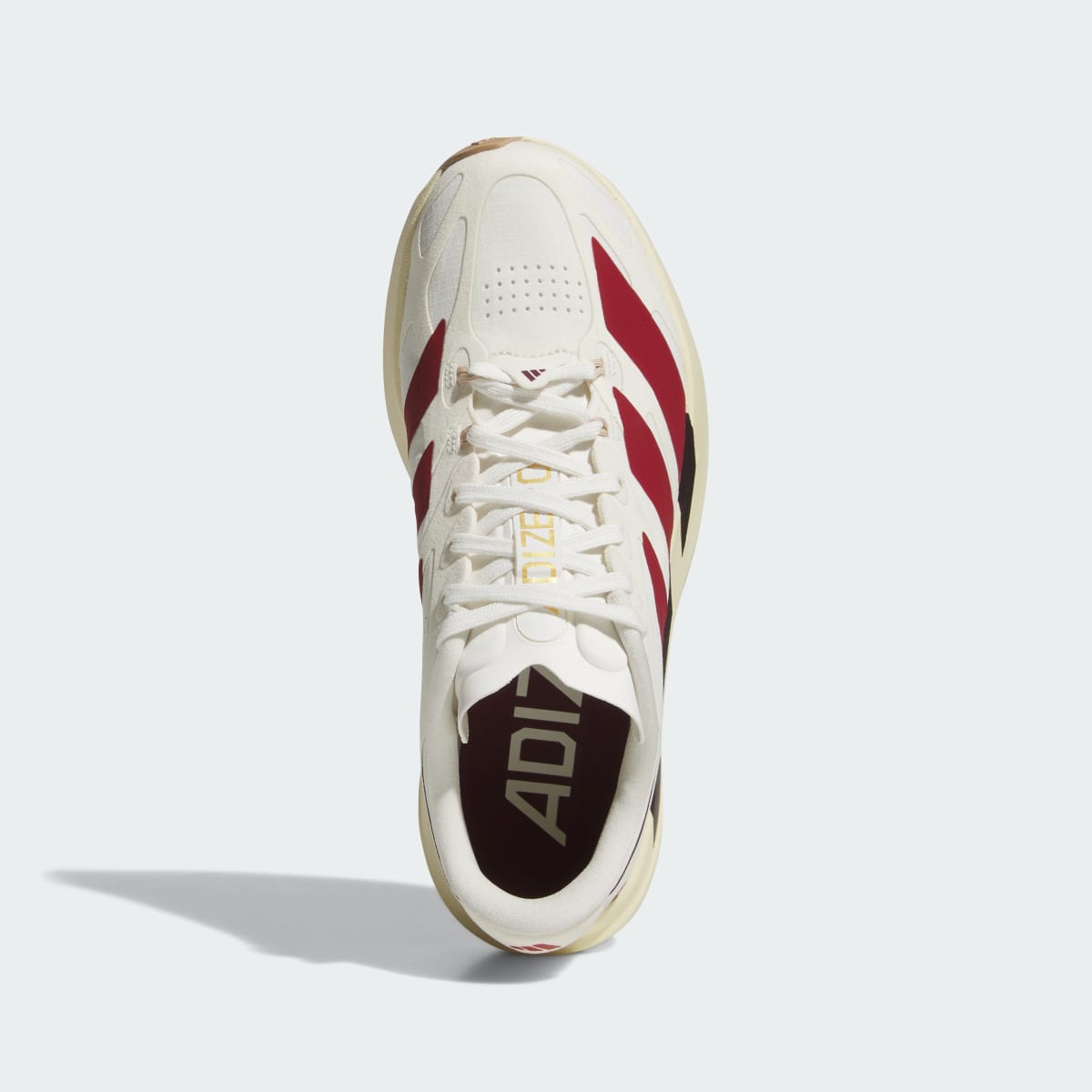 Adidas Adizero Evo SL Exo Suede Lightstrikepro Core White Team Victory Red