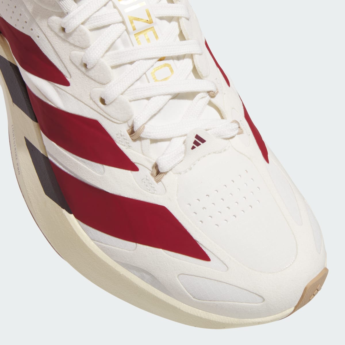 Adidas Adizero Evo SL Exo Suede Lightstrikepro Core White Team Victory Red