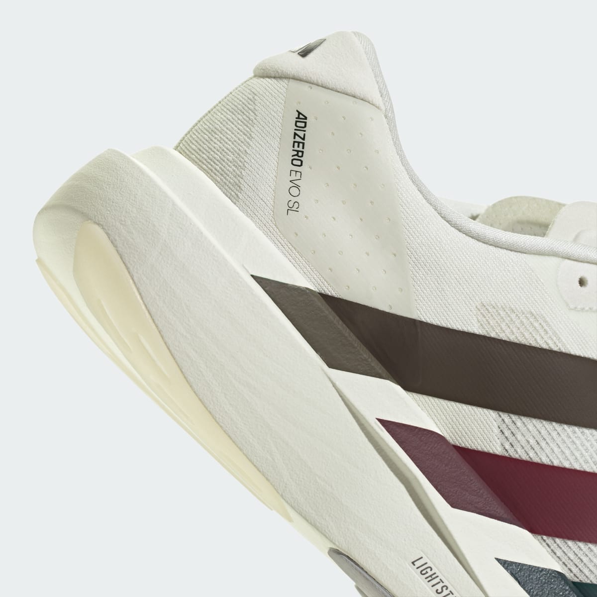 Adidas Adizero Evo SL Grey Shadow Olive Maroon