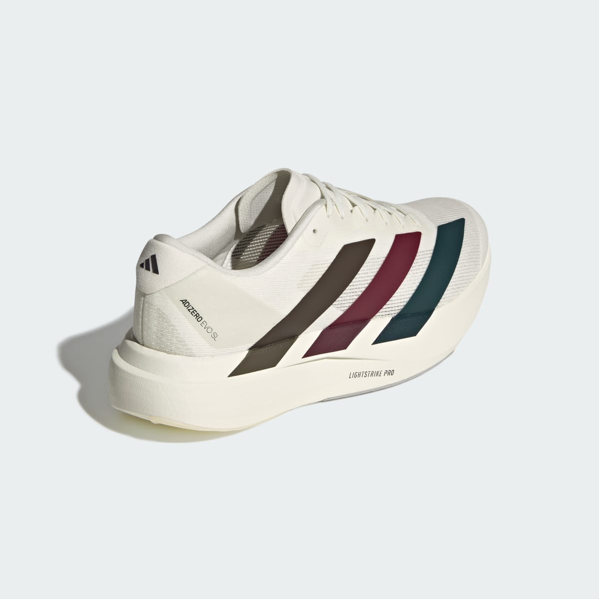 Adidas Adizero Evo SL Grey Shadow Olive Maroon