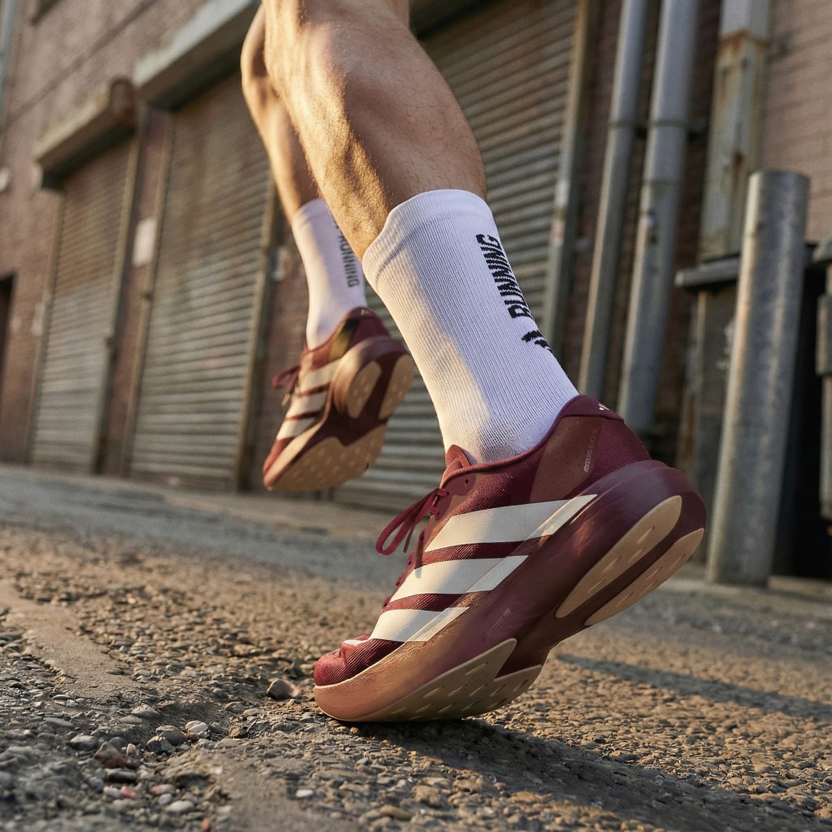 Adidas Adizero Evo SL Shadow Red Off White