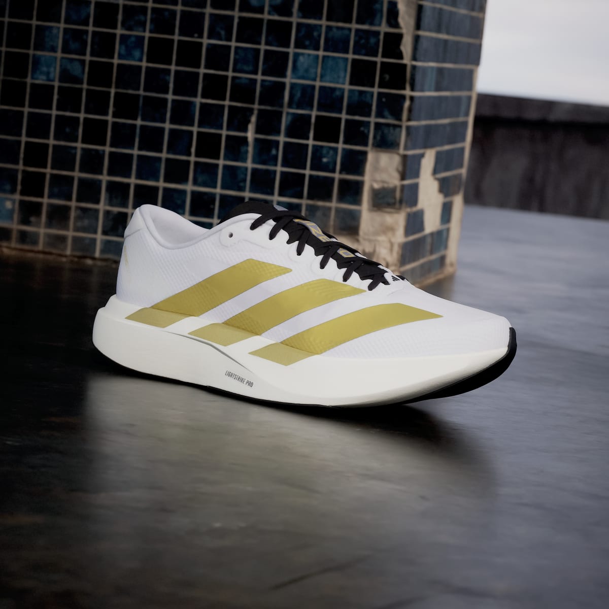 Adidas Adizero Evo SL White Matte Gold