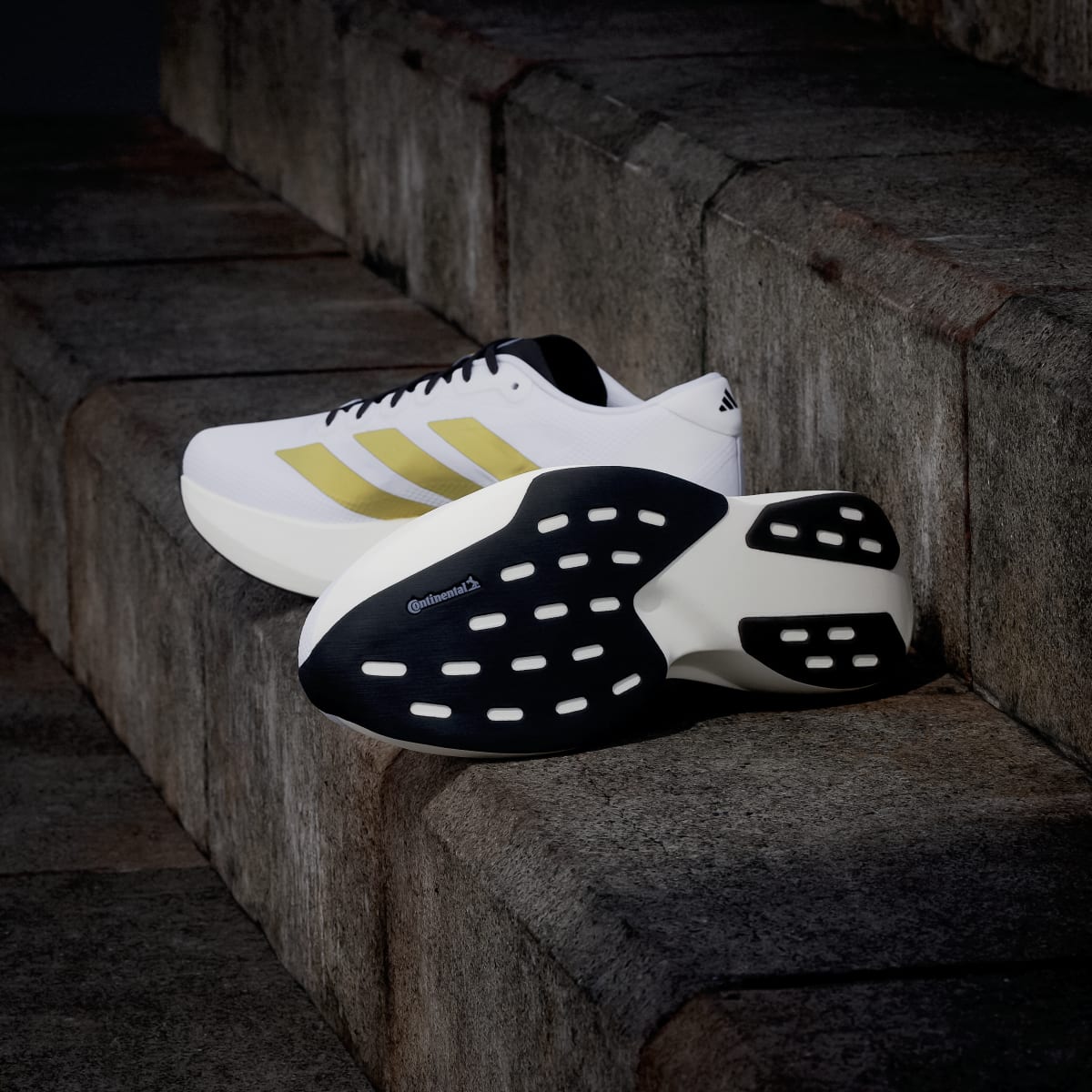 Adidas Adizero Evo SL White Matte Gold