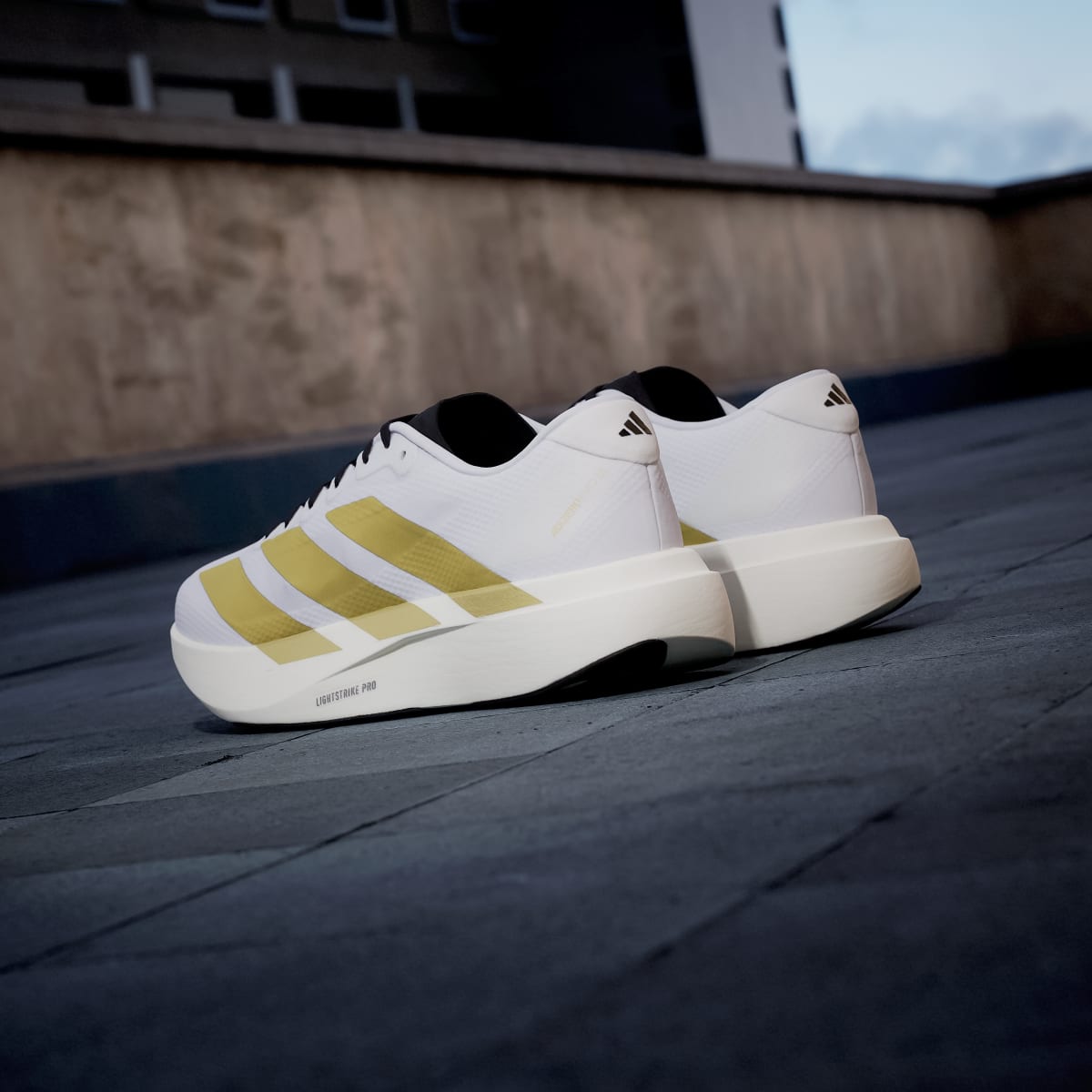 Adidas Adizero Evo SL White Matte Gold