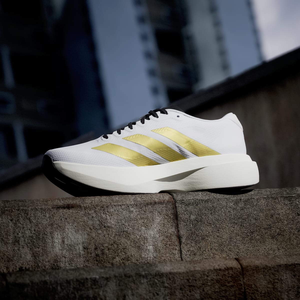 Adidas Adizero Evo SL White Matte Gold