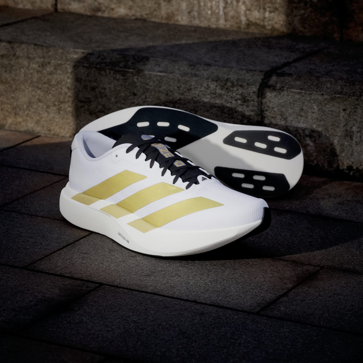 Adidas Adizero Evo SL White Matte Gold