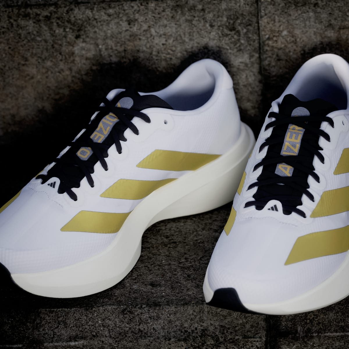 Adidas Adizero Evo SL White Matte Gold