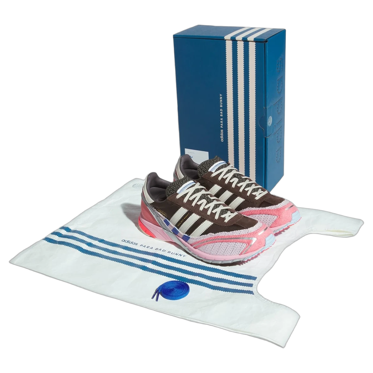 Adidas Adizero SL 72 Bad Bunny Brown Clear Pink