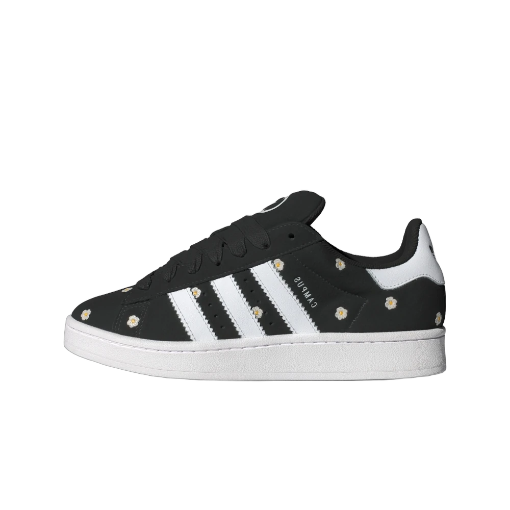 Adidas Campus 00s Core Black Floral, Core Black/Cloud White/Cloud White (IF9640)