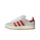 Adidas Campus 00s Crystal White Better Scarlet