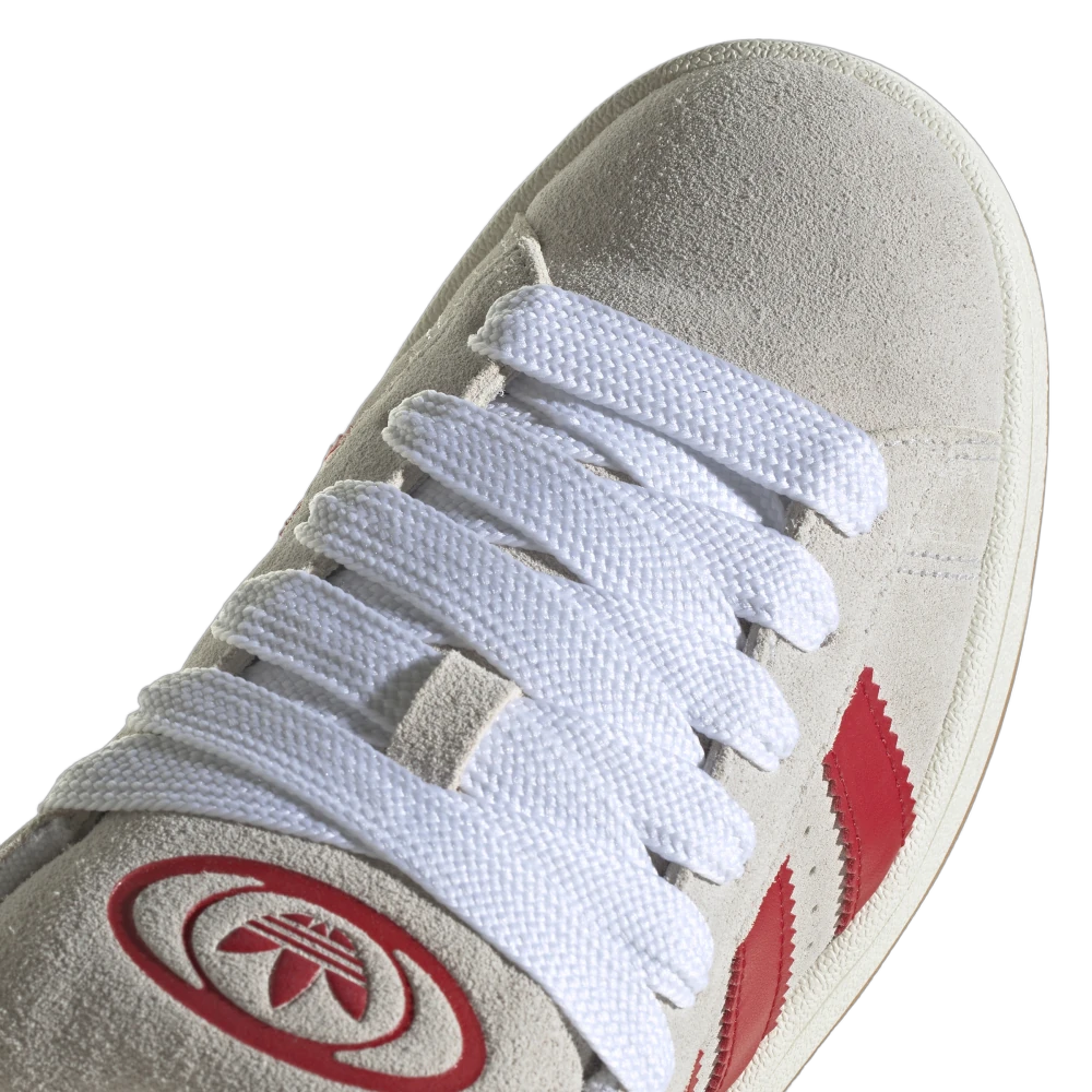 Adidas Campus 00s Crystal White Better Scarlet, Crystal White/Better Scarlet/Off White (GY0037)