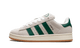 Adidas Campus 00s Crystal White Dark Green
