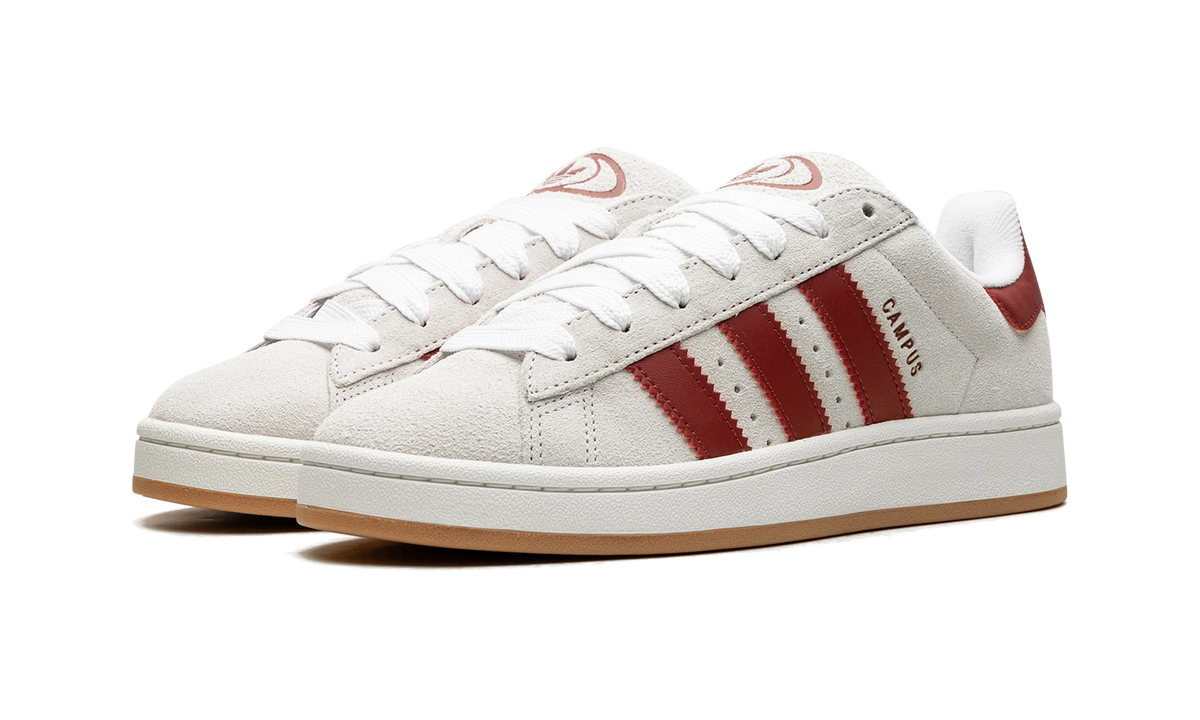 Adidas Campus 00s Crystal White Preloved Ruby