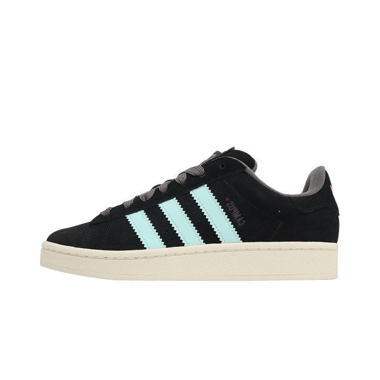 Adidas Campus 00s Valentine's Day Black, Core Black/Semi Flash Aqua/Cream White (ID6249)