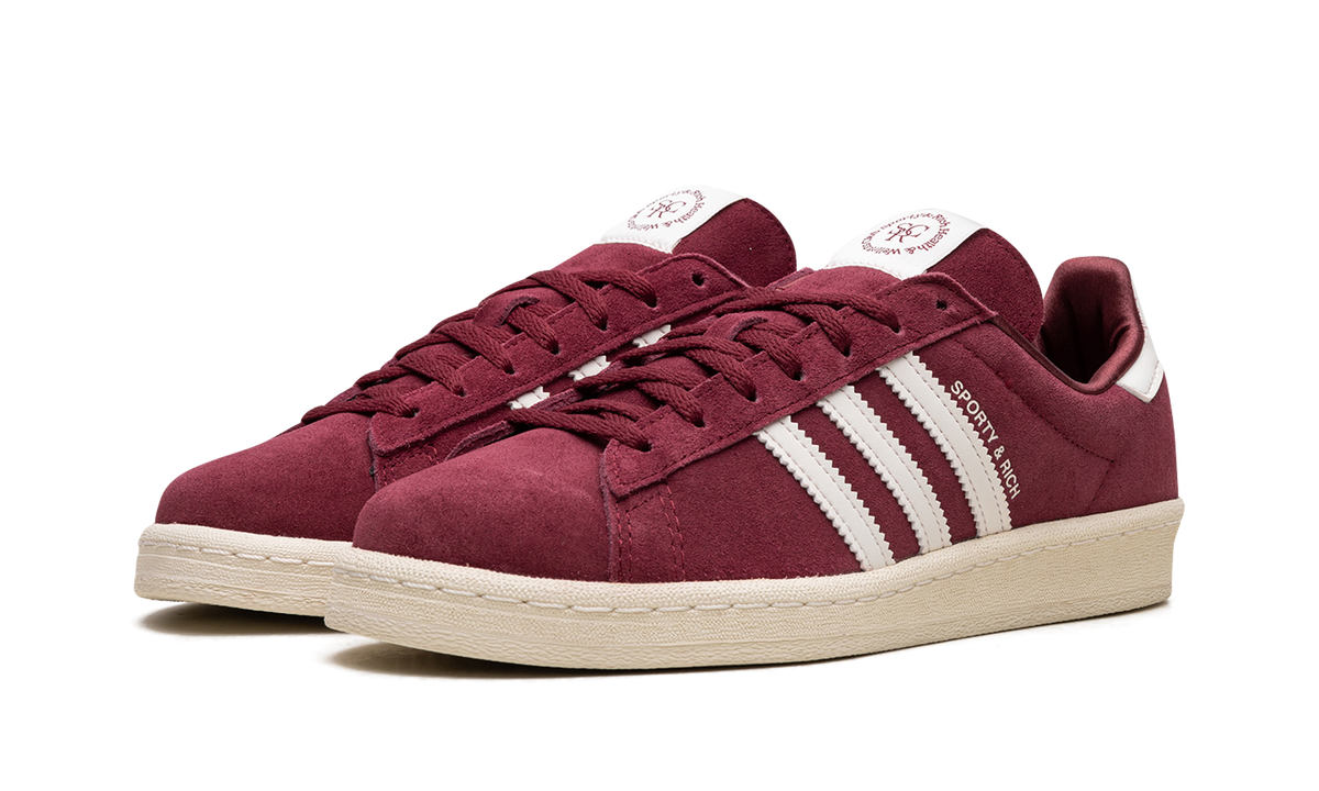 Adidas Campus 80s Sporty & Rich Merlot Cream