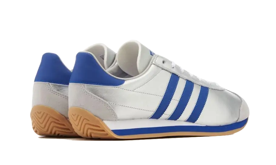 Adidas Country OG Matte Silver Bright Blue Cloud White