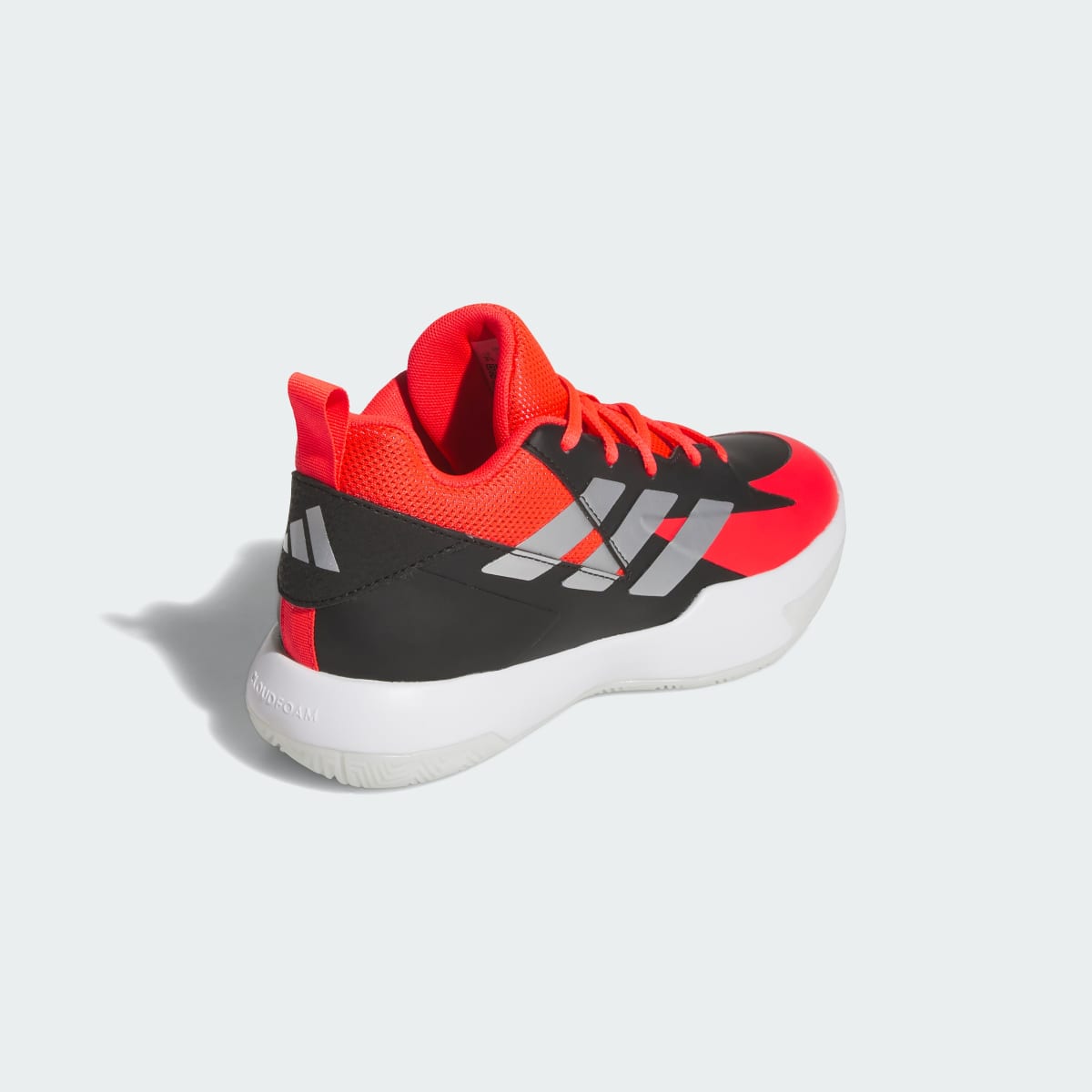 Adidas Cross 'Em Up Select Cloud White Silver Metallic Crystal White