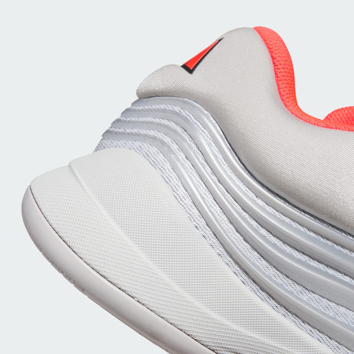 Adidas Dame X Silver Metallic Lucid Red