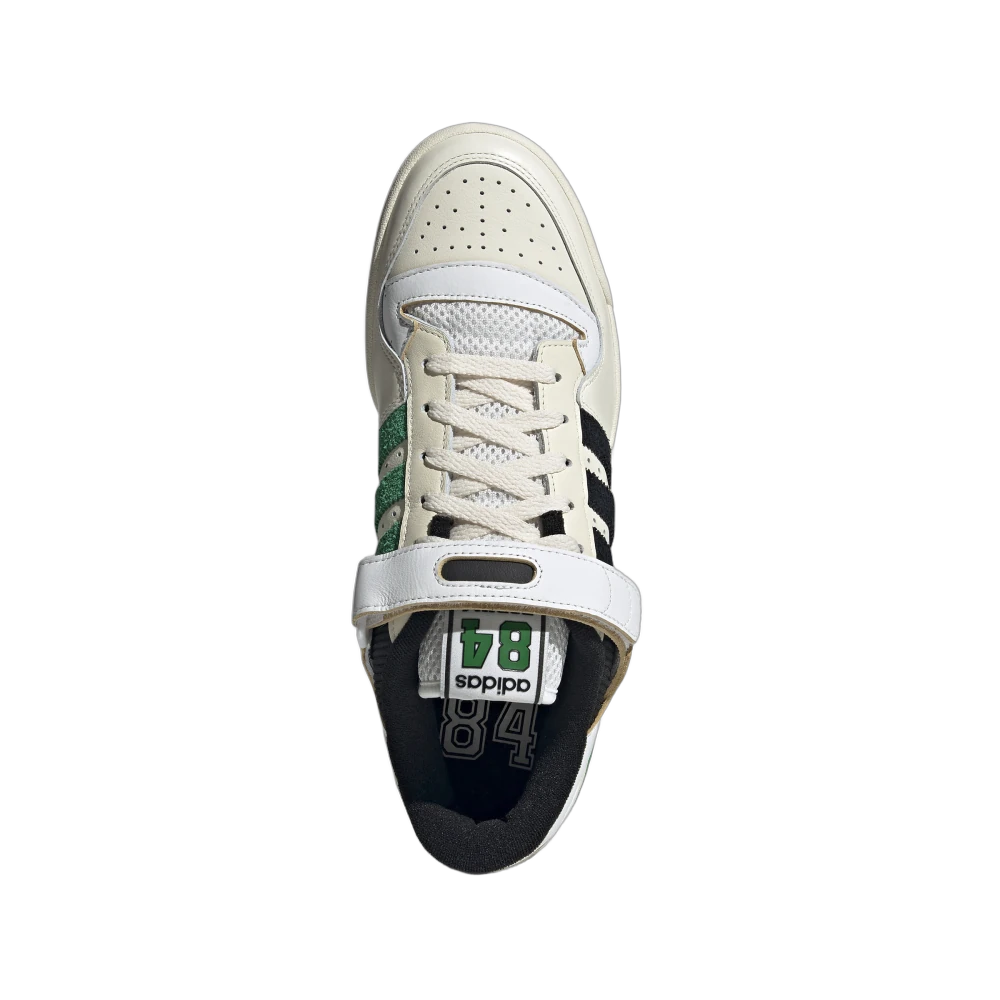 Adidas Forum 84 Low Celtics, Cream White/Core Black/Green (GX9058)