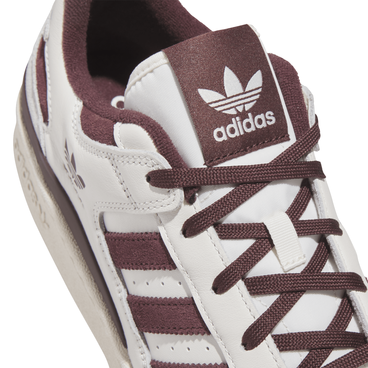Adidas Forum Low CL Cloud White Aurora Ruby Wonder White