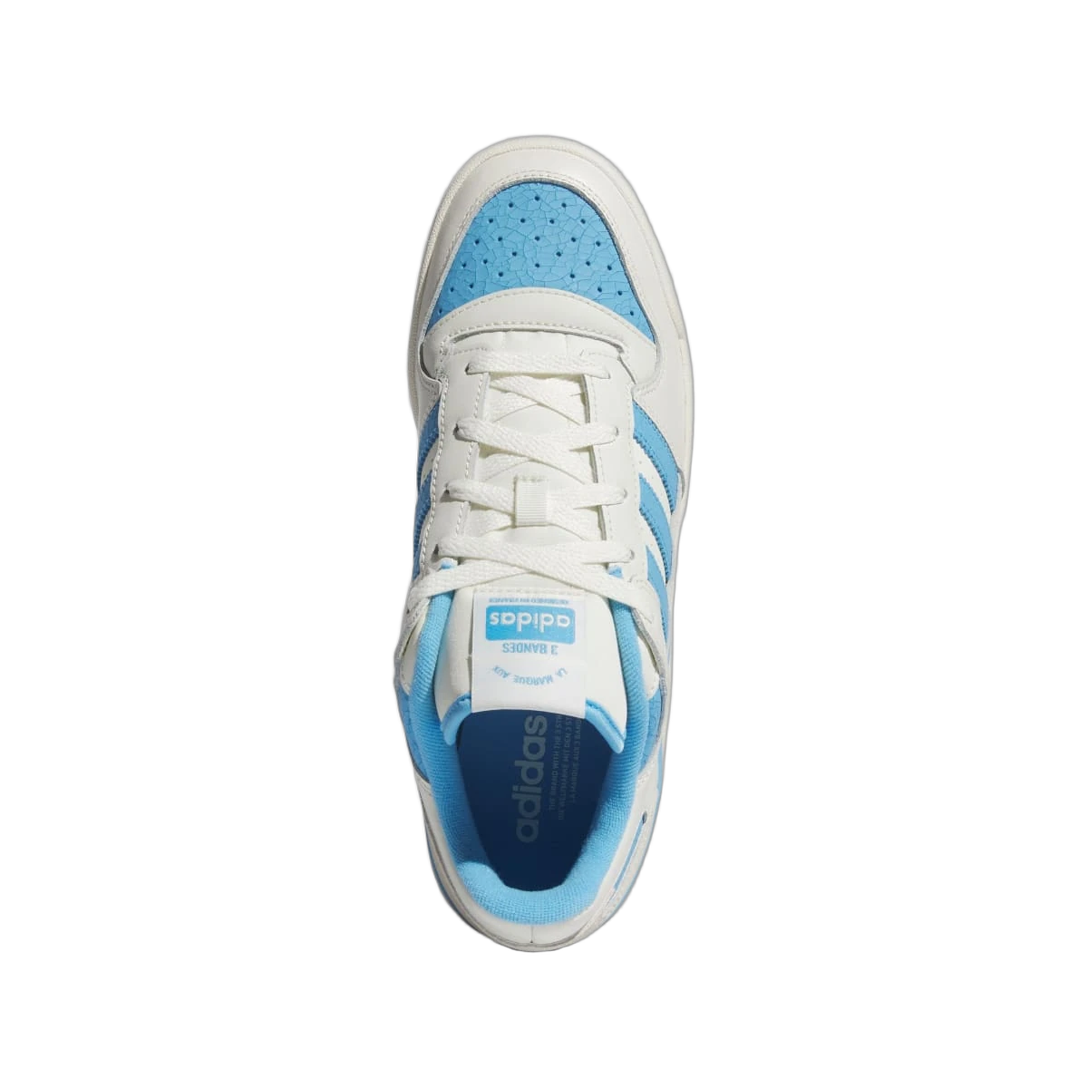 Adidas Forum Low CL Ivory Semi Blue Burst