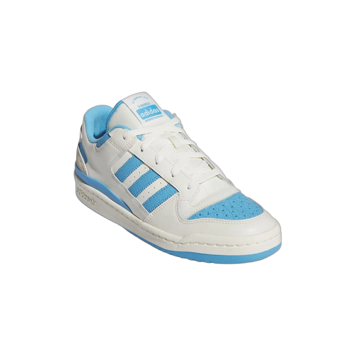 Adidas Forum Low CL Ivory Semi Blue Burst