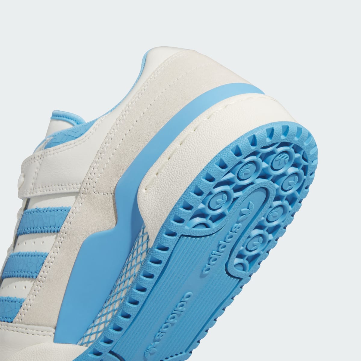 Adidas Forum Low CL Ivory Semi Blue Burst