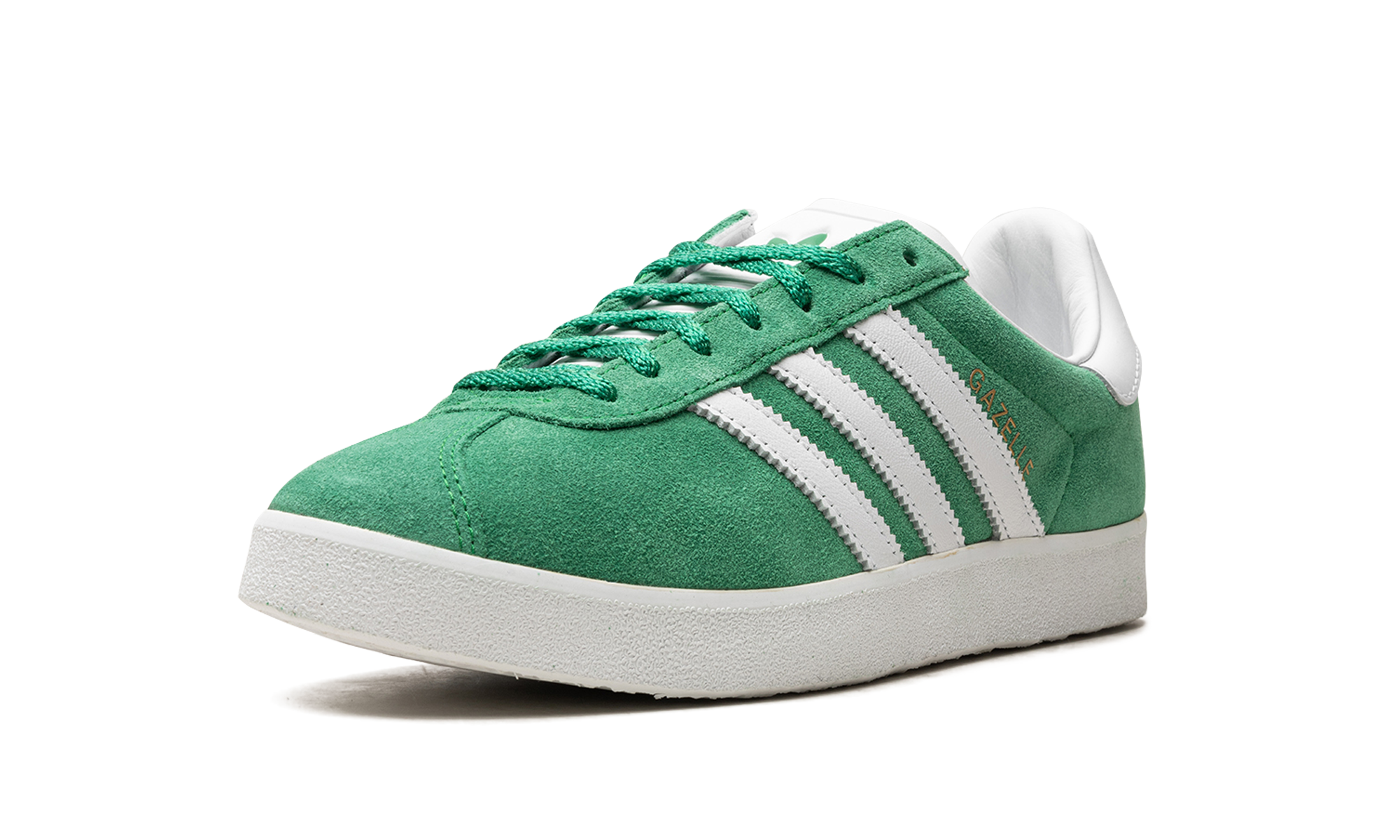 Adidas Gazelle 85 Green White Gold Metallic
