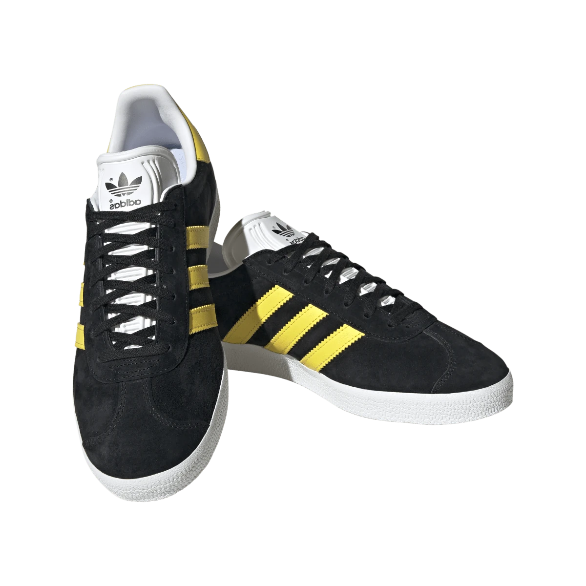 Adidas Gazelle Black Impact Yellow