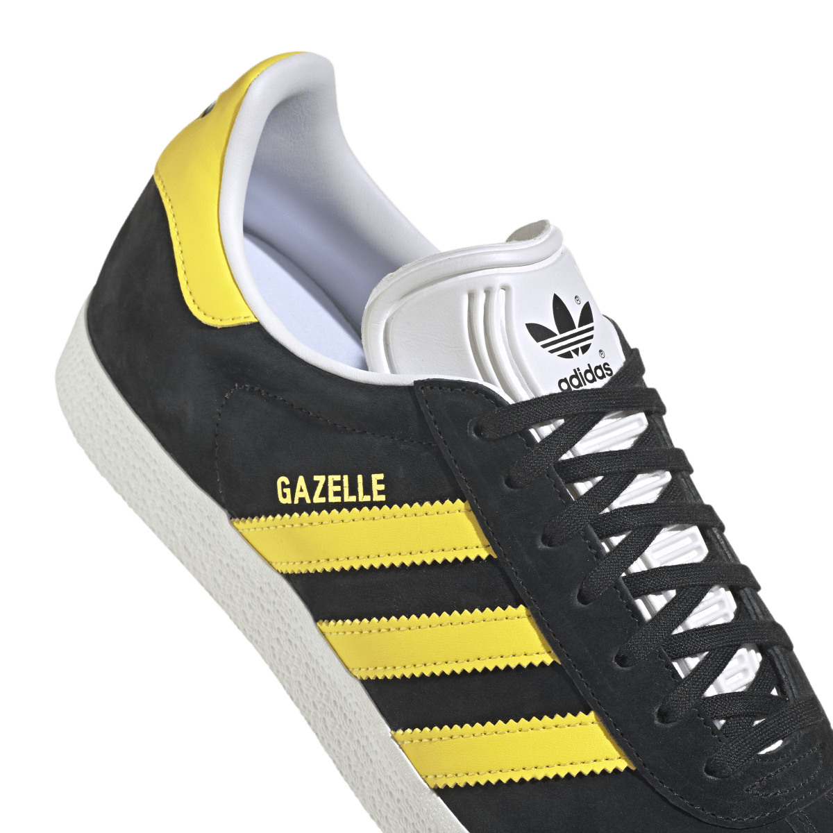 Adidas Gazelle Black Impact Yellow