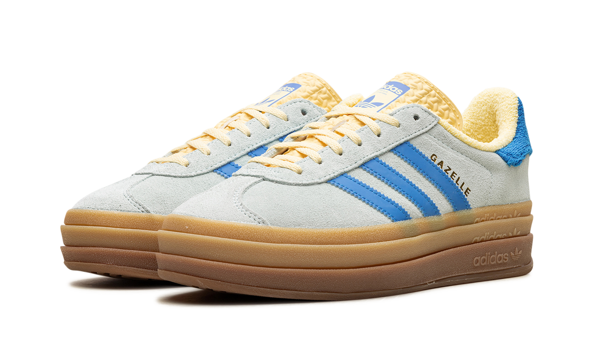 Adidas Gazelle Bold Almost Blue Yellow