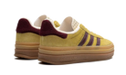 Adidas Gazelle Bold Almost Yellow Maroon, Almost Yellow/Maroon/Wonder White (IF5937)