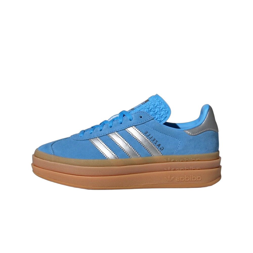 Adidas Gazelle Bold Blue Burst, Blue Burst/Silver Metal/Aurora Ink (JI0327)