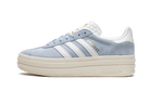 Adidas Gazelle Bold Clear Sky, Clear Sky/Cloud White/Gold Metallic (ID6991)