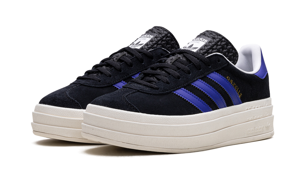 Adidas Gazelle Bold Core Black Lucid Blue
