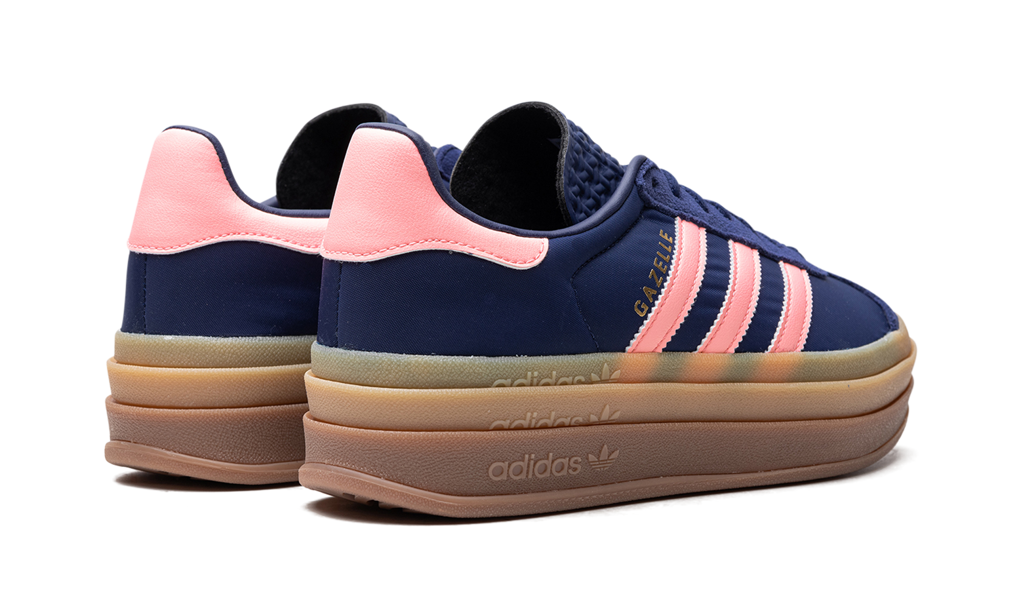 Adidas Gazelle Bold Dark Blue Pink Spark