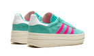 Adidas Gazelle Bold Flash Aqua Lucid Pink, Flash Aqua/Lucid Pink/Cloud White (ID7026)