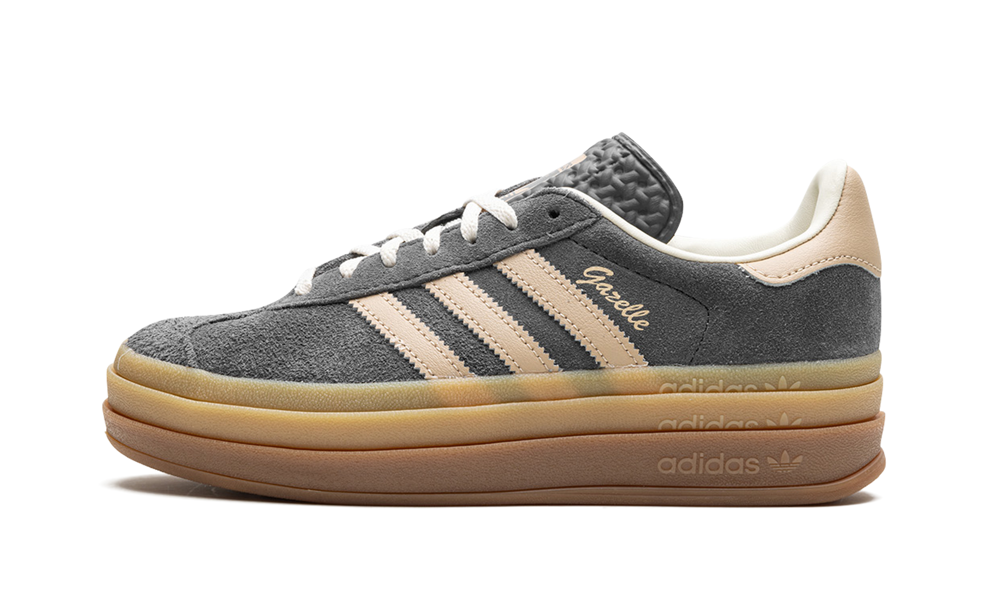 Adidas Gazelle Bold Grey Magic Beige Gum