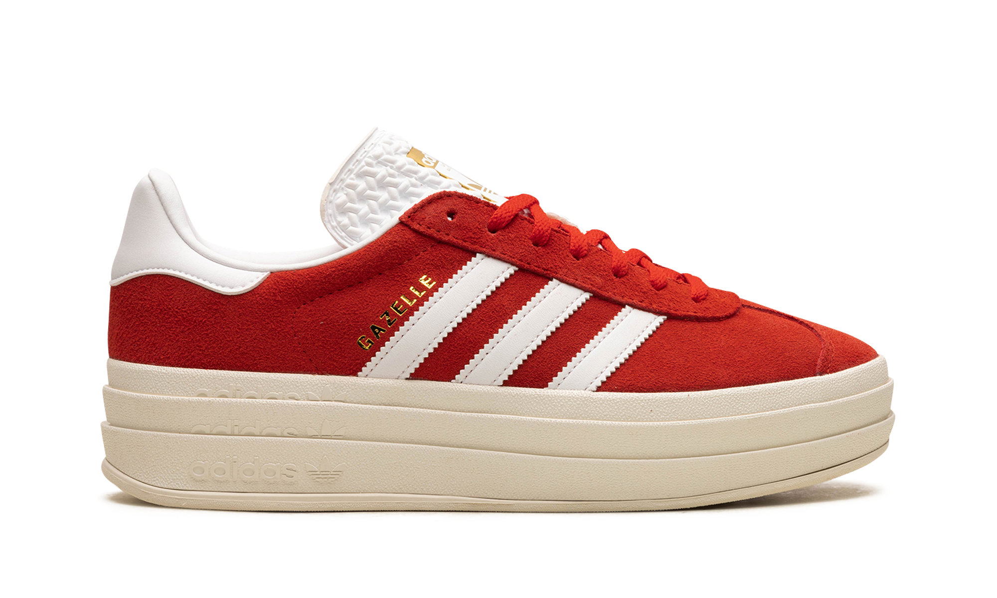 Adidas Gazelle Bold Red Cloud White