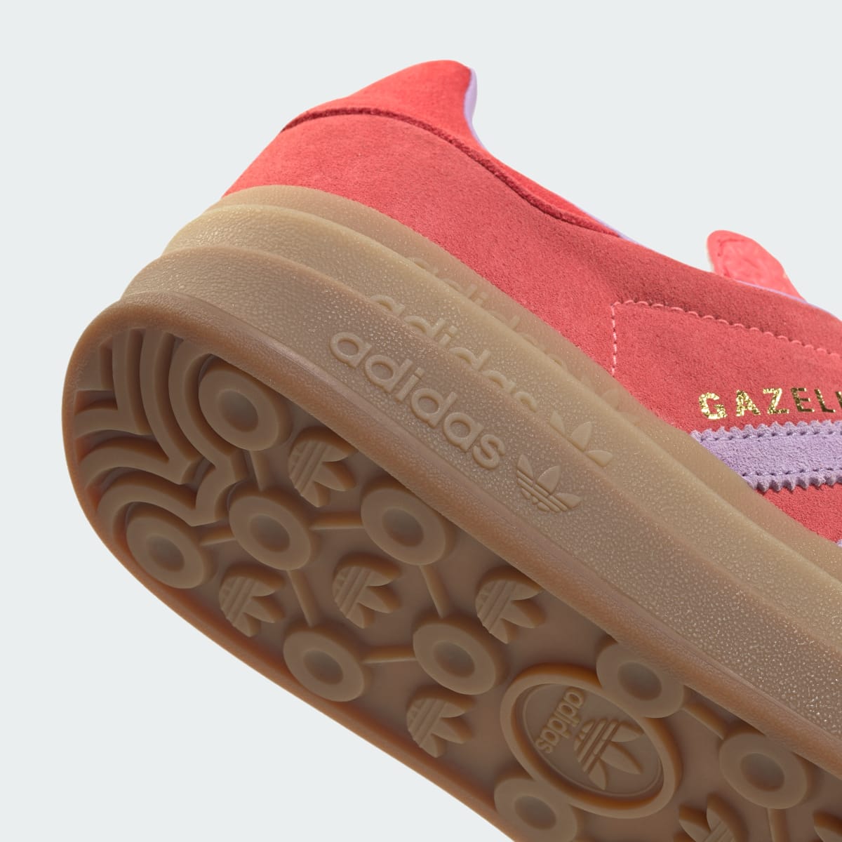 Adidas Gazelle Bold Semi Flash Red Powder Plum