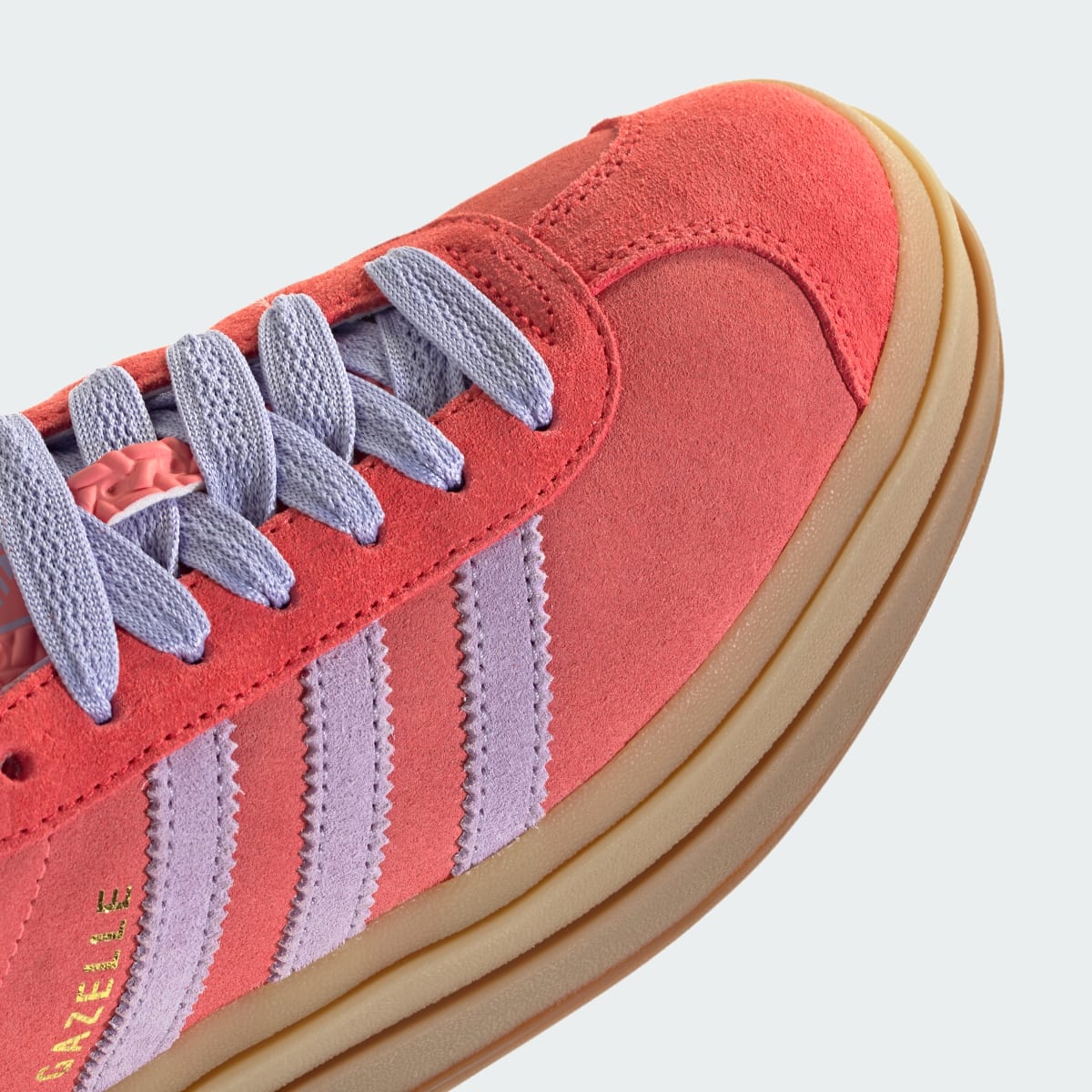 Adidas Gazelle Bold Semi Flash Red Powder Plum