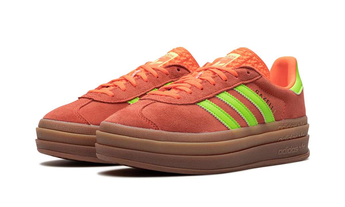 Adidas Gazelle Bold Solar Orange Solar Green