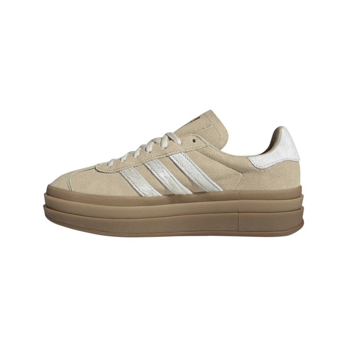 Adidas Gazelle Bold Stone Khaki Cream White