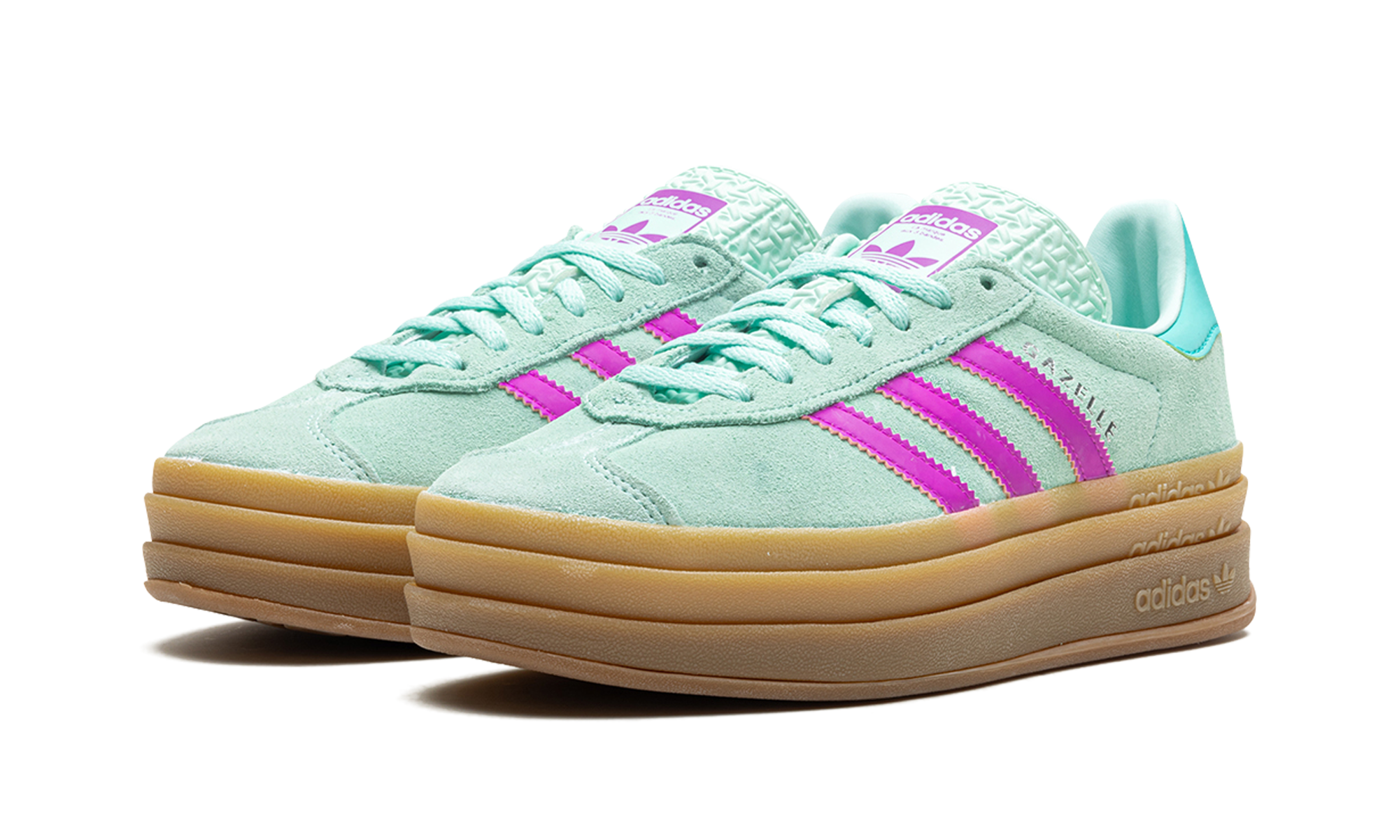 Adidas Gazelle Bold Turqoise Pink