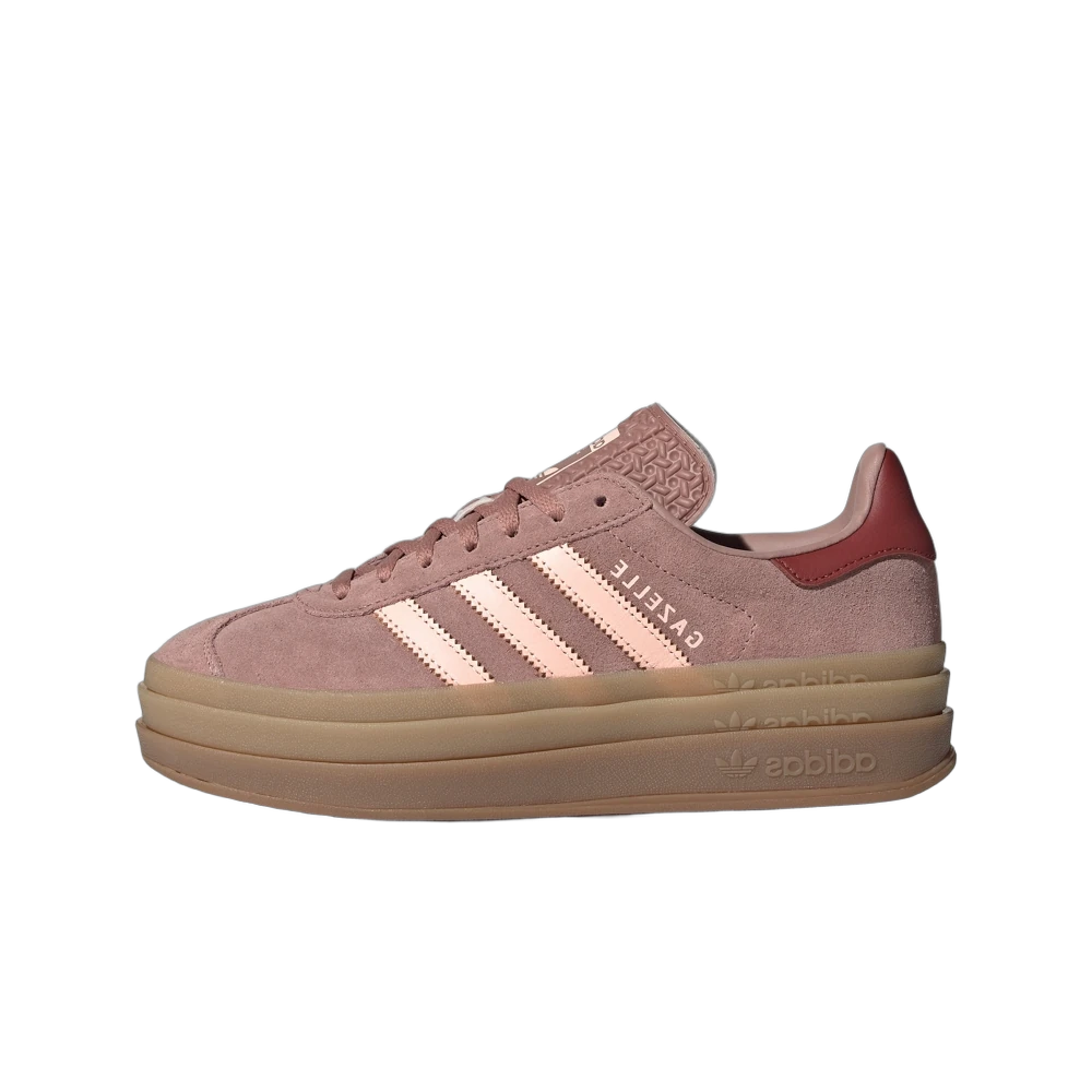 Adidas Gazelle Bold Warm Clay Clear Orange, Warm Clay/Clear Orange/Preloved Ruby (JH9666)